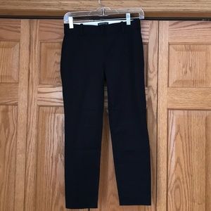J Crew Mercantile Black Cropped Pants.